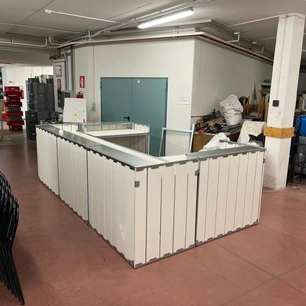 Bancone U-Bar modulabile