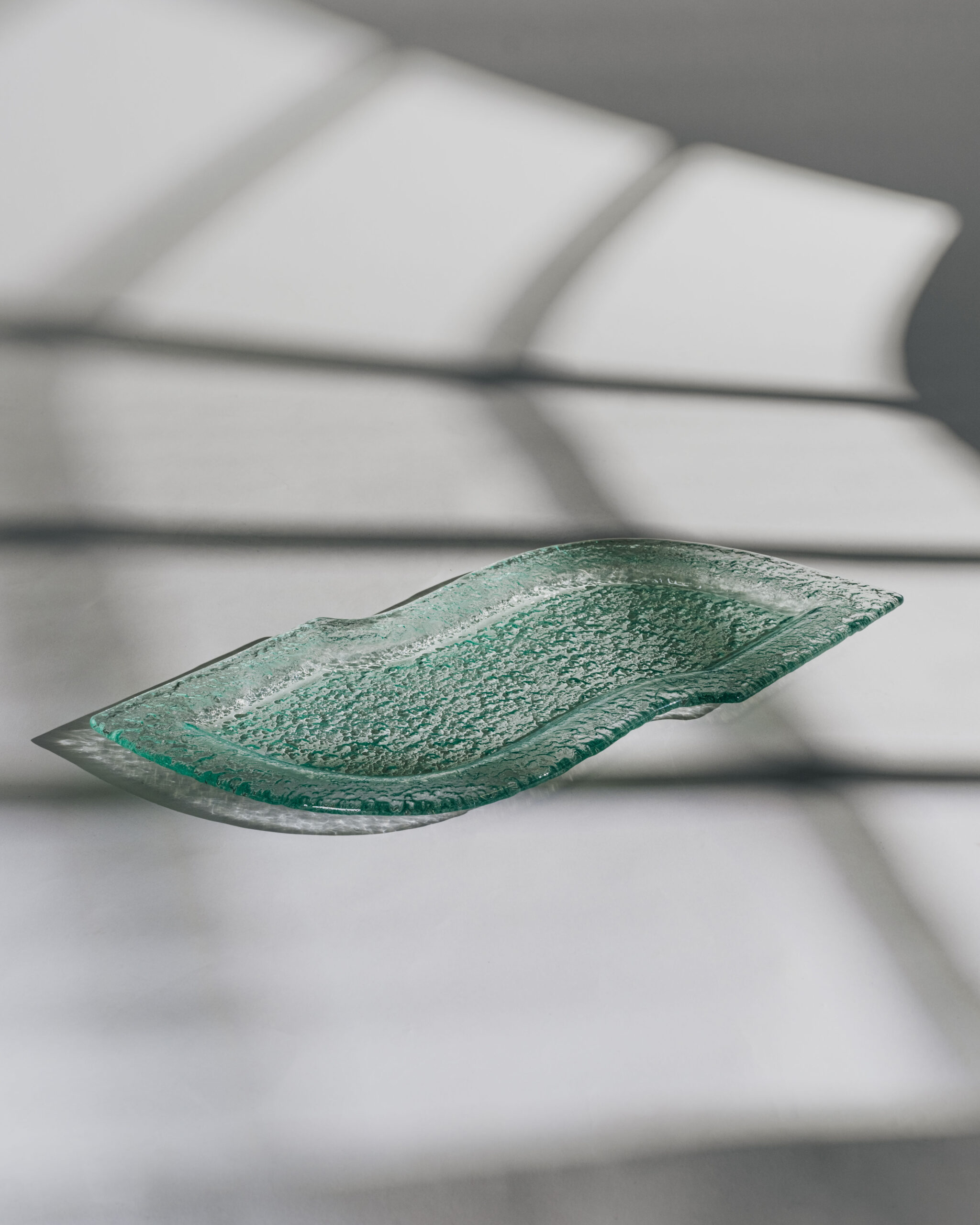 Buffetplatte Glas
