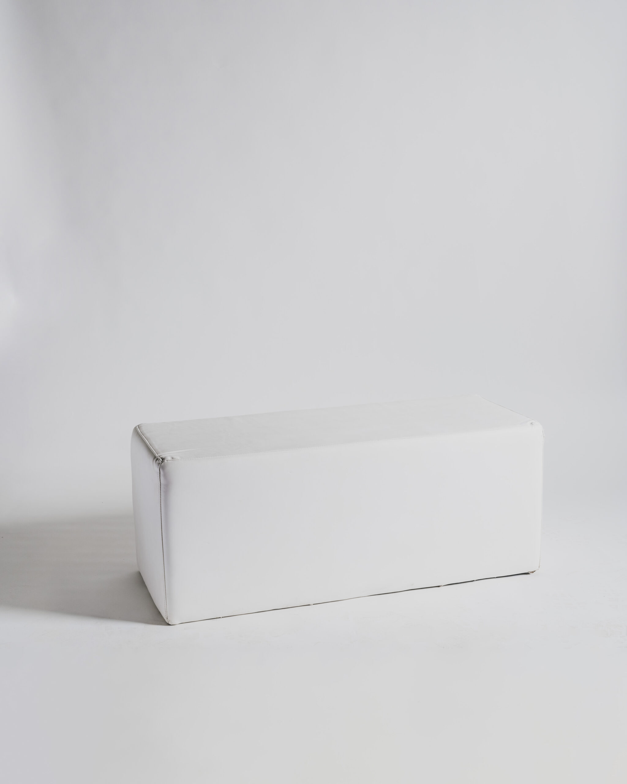 Elemento Lounge X3, ecopelle bianco