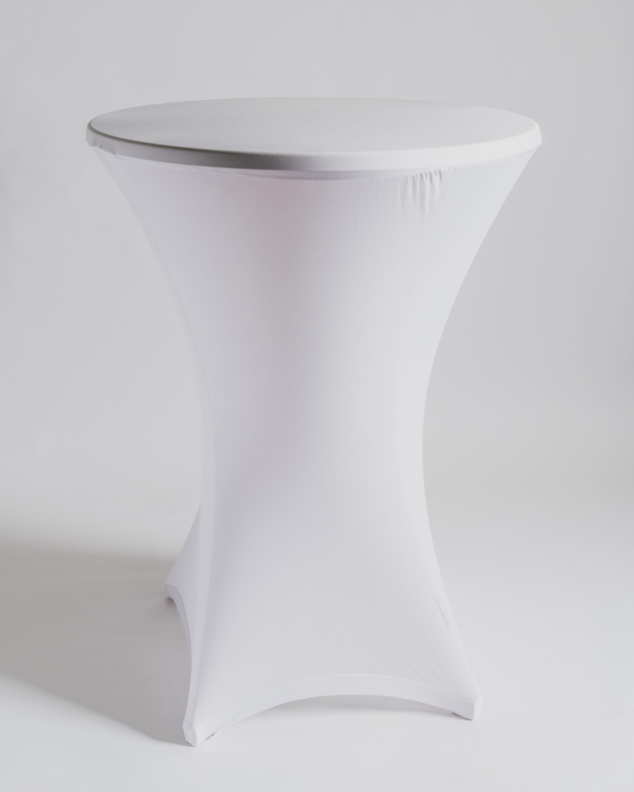 Set: Stehtisch + Husse weiß