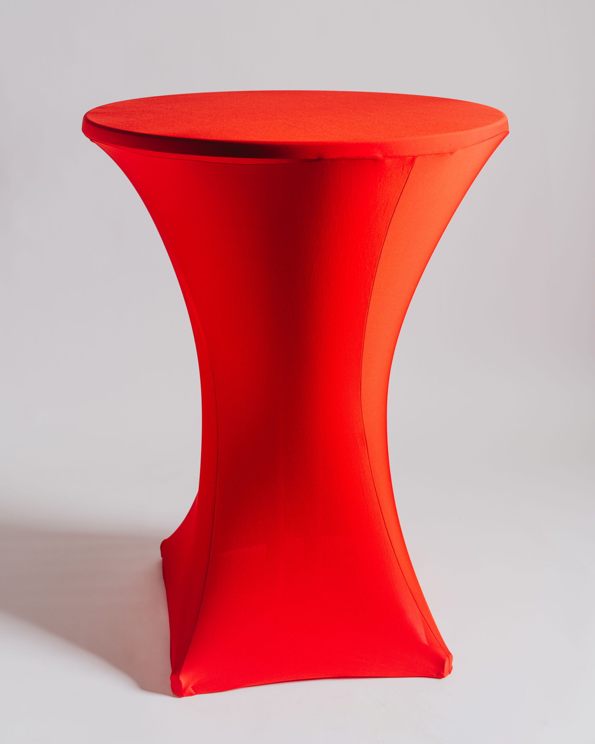 Set: tavolo bistro + copritavolo rosso