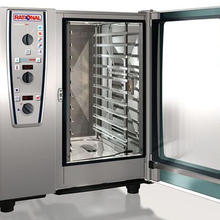 Kombidämpfer mit 10 Einschübe - elektrisch