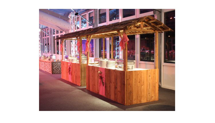 Marktstand Altholz